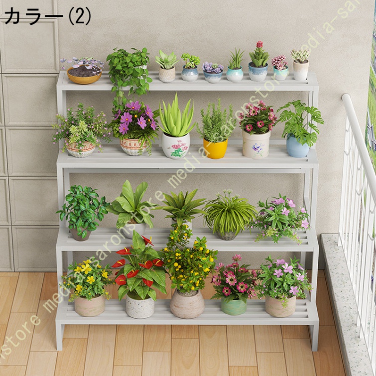 メタル製4段フラワースタンド Amazon.co.jp: 4段メタルプラントスタンドープランタースタンド