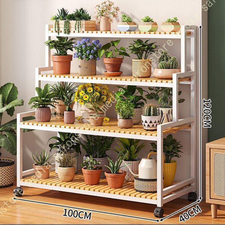 什器　飾り棚　植物棚　ガーデン雑貨 ガーデンラック 植物棚 4階階段植物棚 プランタースタンド フラワー