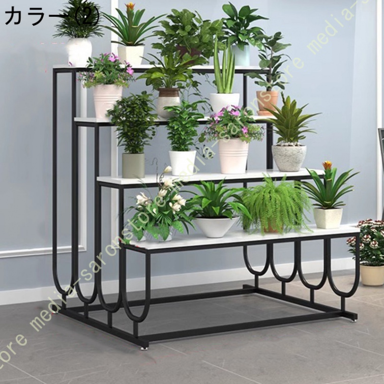 ガーデニング 盆栽や、園芸、寄せ植えなどに 植木鉢ラック 展示棚 ガーデンラック まとめ プランタースタンド 収納棚 ガーデンラック フラワースタンド 園芸