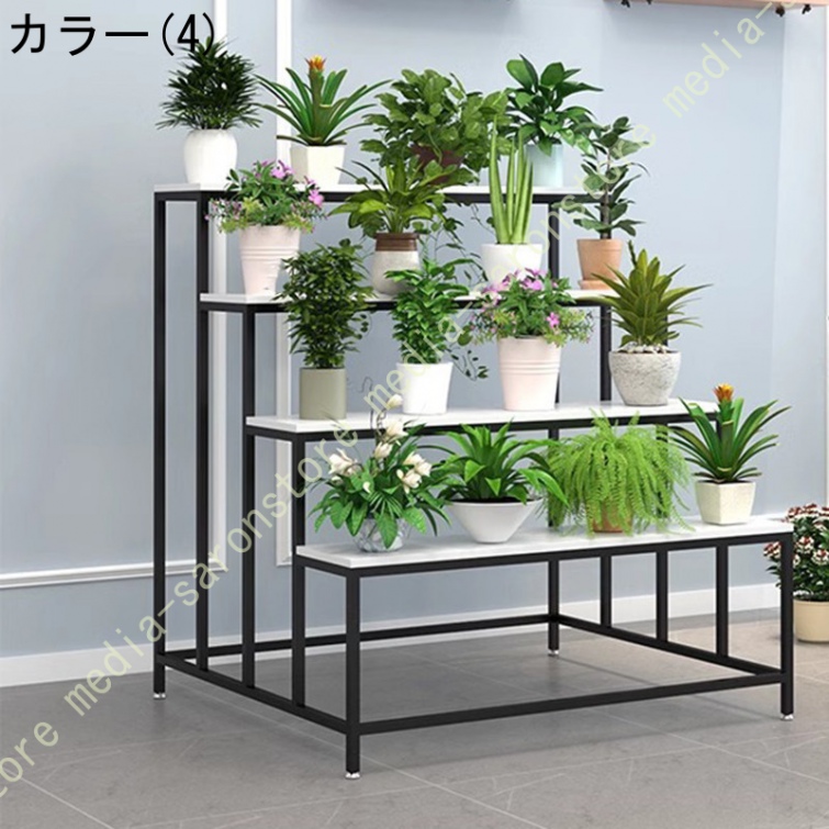 植物収納スタンド　植物棚　収納ラック　バスケット　プランター棚　など Amazon.co.jp: [GZGZ] プランター台 花台 棚板セット1段 幅70cm×奥行