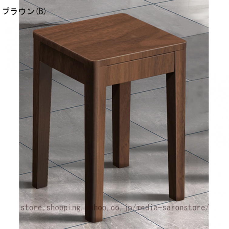 スタッキングチェア 木製 積み重ね 座面直径約30×高さ約47cm スツール