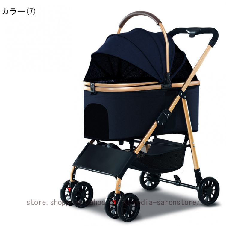 犬用 ペットカート 中型犬 バギー 多頭 分離型 軽量 コンパクト