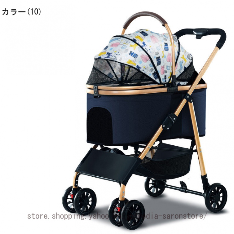 犬用 ペットカート 中型犬 バギー 多頭 分離型 軽量 コンパクト