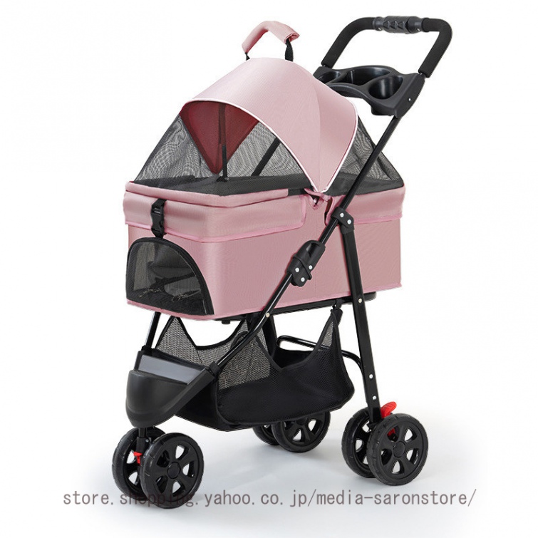 3輪タイプペットカート 折りたたみ 3輪 多頭 小型犬 中型犬 ペット