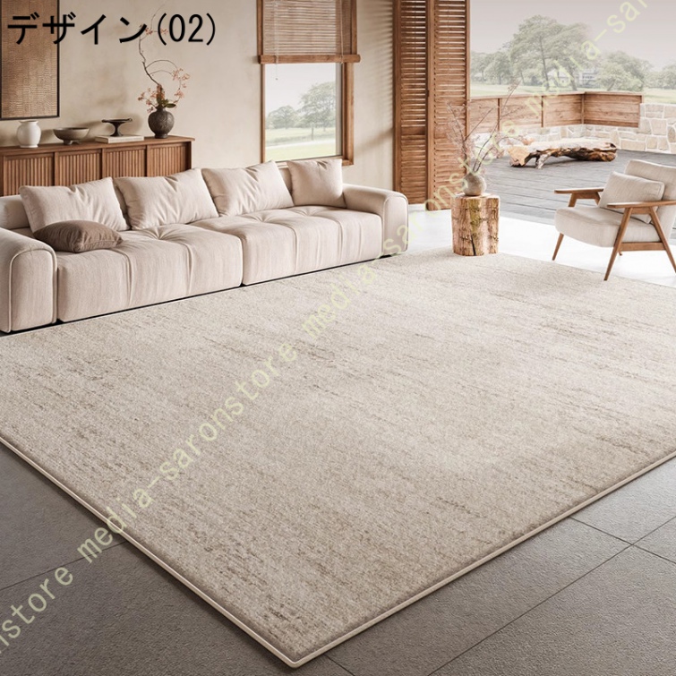カーペット 吸湿 じゅうたん 洗える ラグ 絨毯 ラグマット 2畳 1畳 防ダニ センターカーペット かわいい 抗菌 消臭 和風ラグ 滑り止め付き ふわふわ おしゃれ_2
