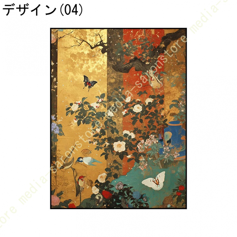 アートパネル 和風 アートボード ポスター 壁画 壁掛け 部屋飾り 絵画 ソファの背景画 インテリア 完成品 モダン 玄関 イラスト リビングルーム ギフト 飾り絵_1
