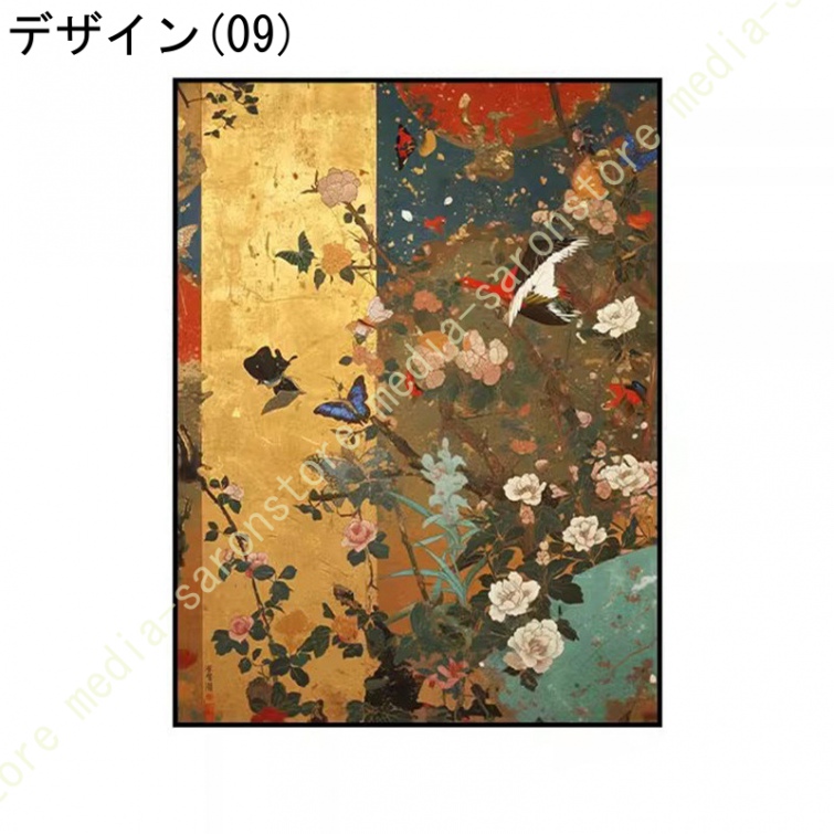 アートパネル 和風 アートボード ポスター 壁画 壁掛け 部屋飾り 絵画 ソファの背景画 インテリア 完成品 モダン 玄関 イラスト リビングルーム ギフト 飾り絵_6