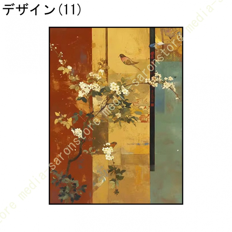 アートパネル 和風 アートボード ポスター 壁画 壁掛け 部屋飾り 絵画 ソファの背景画 インテリア 完成品 モダン 玄関 イラスト リビングルーム ギフト 飾り絵_8