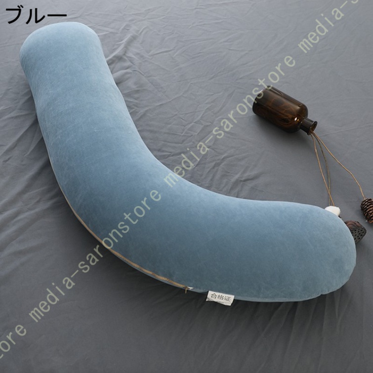 抱き枕 洗える 横向き寝 枕 快眠 マイクロファイバー S型 抱き枕 気持ちいい もちもち 多機能抱き枕 体圧分散 クッション 快眠グッズ 肌触り  クッションの画像