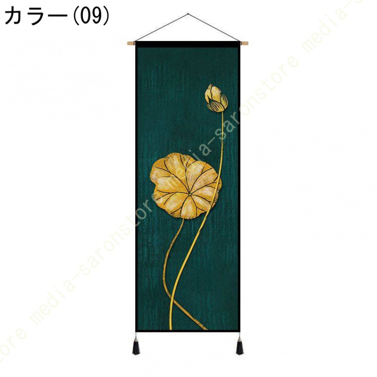 掛け軸 おしゃれ 水墨画 花鳥図 四季花鳥画 壁掛け 中国絵画 モダン