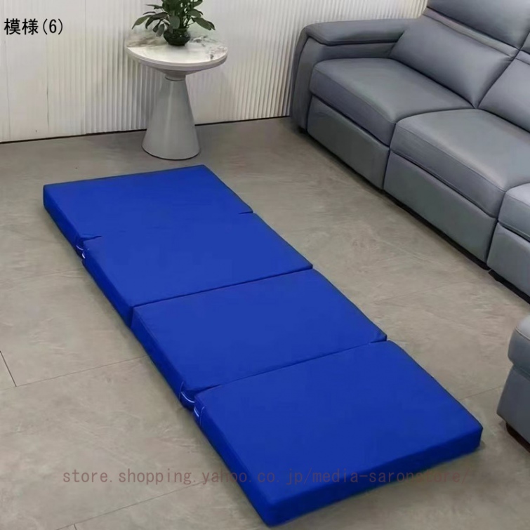 多機能 折りたたみマットレス 一人用 寝心地最高 厚め コンパクト収納 オフィス昼寝 邪魔にならない 省スペース 軽量 リビング 折りたたみ可能 床パッド 休憩_6