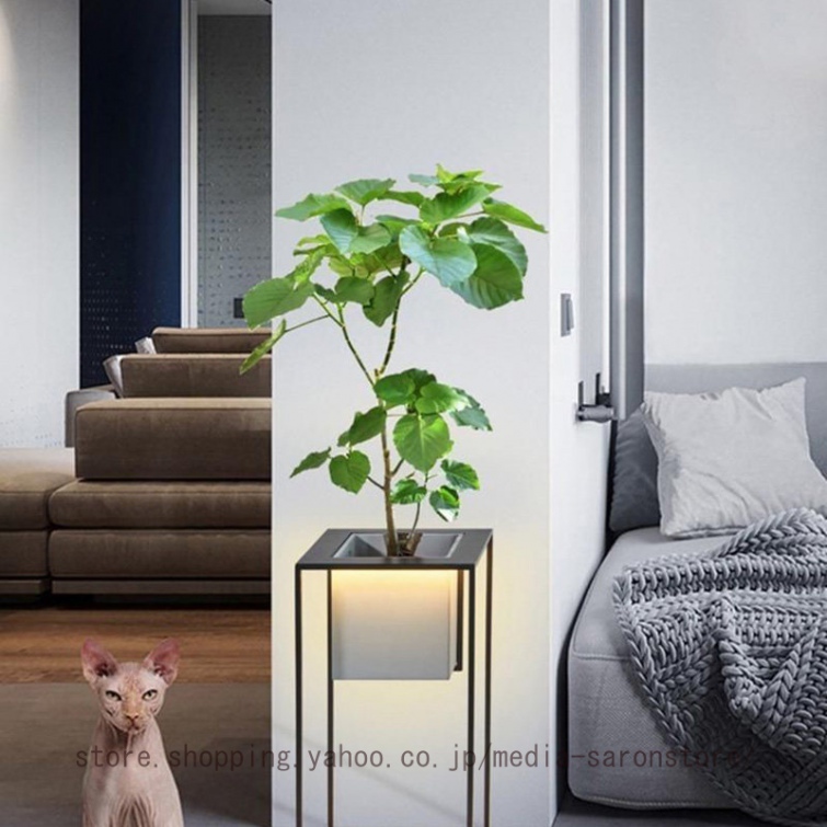 フラワースタンド アイアン おしゃれ スリム 黒 アンティーク コーナー