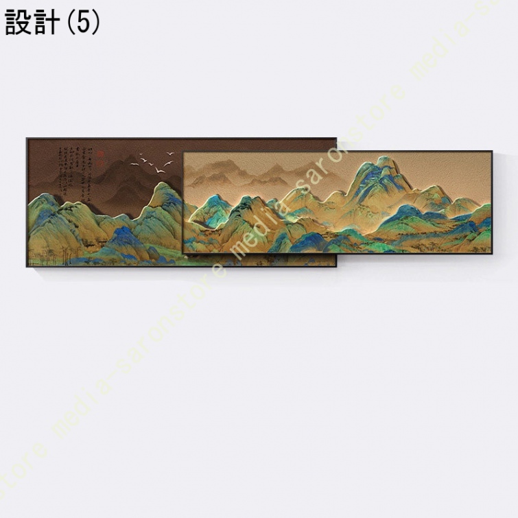 アートパネル 2枚 アートボード ポスター インテリア 現代 モダン フレーム 額付き 風景画 抽象画 プレゼント ギフト 玄関 アートポスター 壁画 壁掛け 壁飾り_5