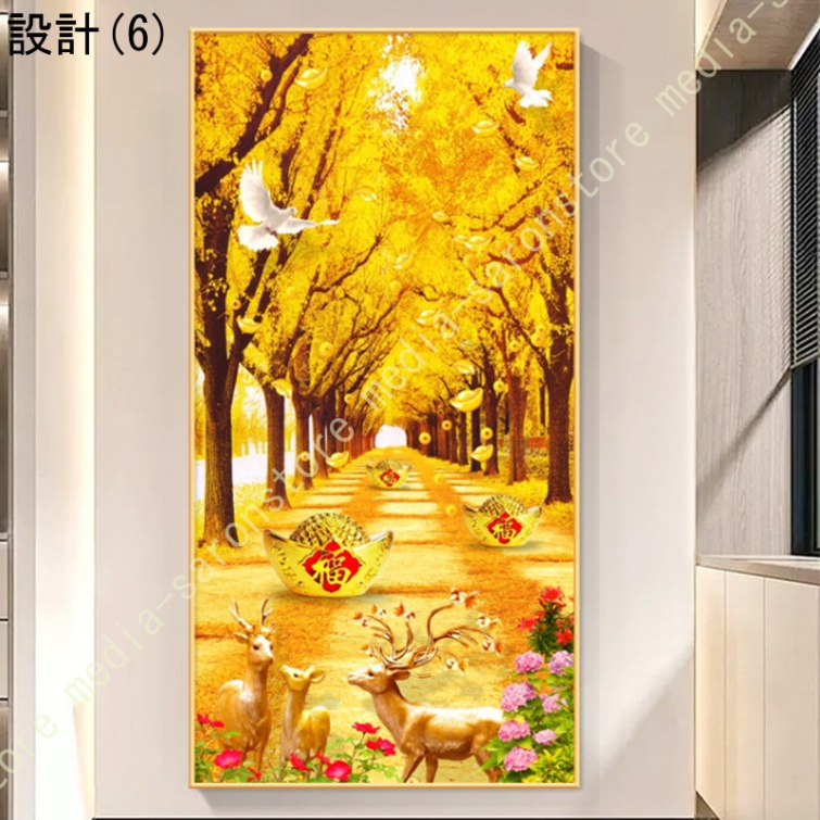 アートパネル モダン 北欧 壁掛け アートポスター キャンバスアート 風水 フレーム付き 絵画 インテリア おしゃれ シンプル ソファの背景絵画 ウォールアート_6