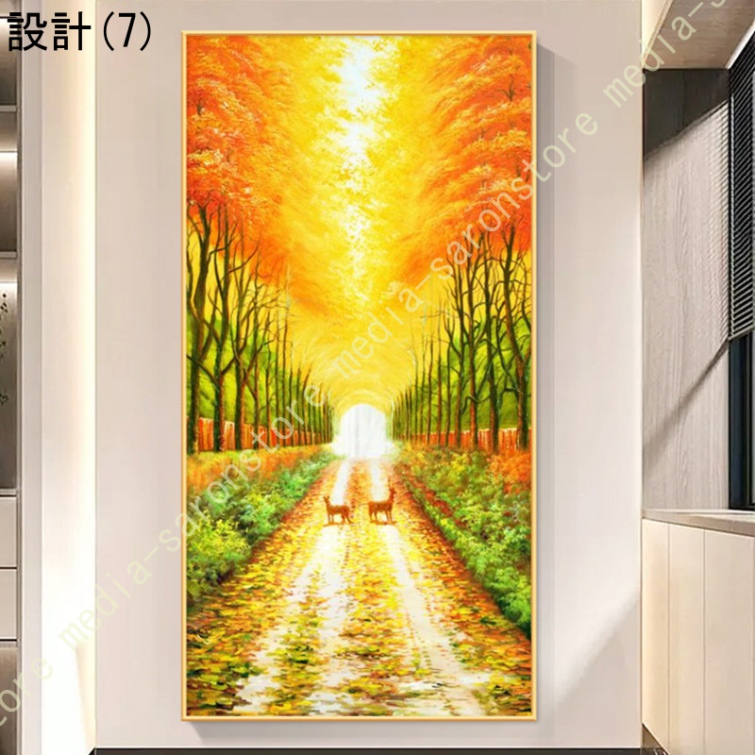 アートパネル モダン 北欧 壁掛け アートポスター キャンバスアート 風水 フレーム付き 絵画 インテリア おしゃれ シンプル ソファの背景絵画 ウォールアート_7