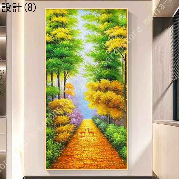 アートパネル モダン 北欧 壁掛け アートポスター キャンバスアート 風水 フレーム付き 絵画 インテリア おしゃれ シンプル ソファの背景絵画 ウォールアート_8