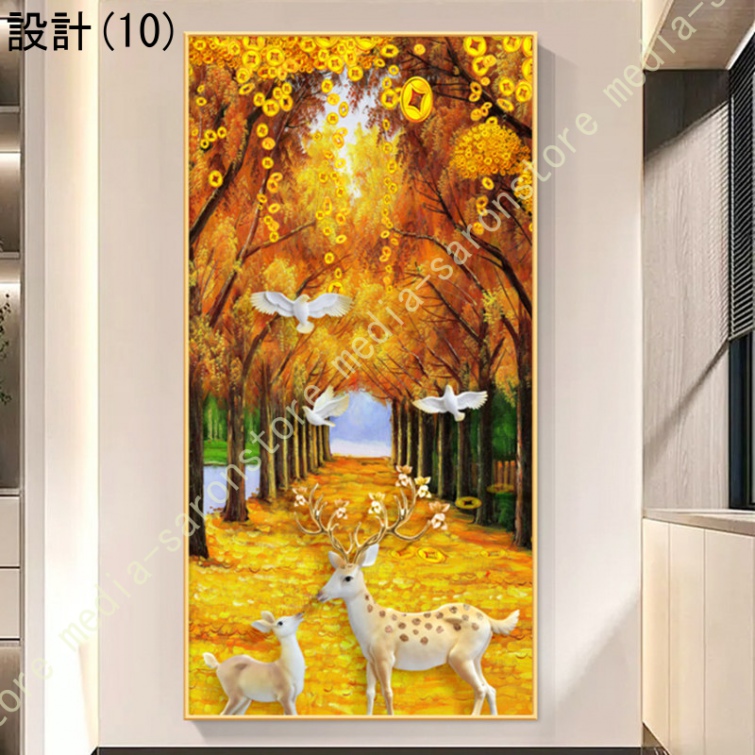 アートパネル モダン 北欧 壁掛け アートポスター キャンバスアート 風水 フレーム付き 絵画 インテリア おしゃれ シンプル ソファの背景絵画 ウォールアート_10