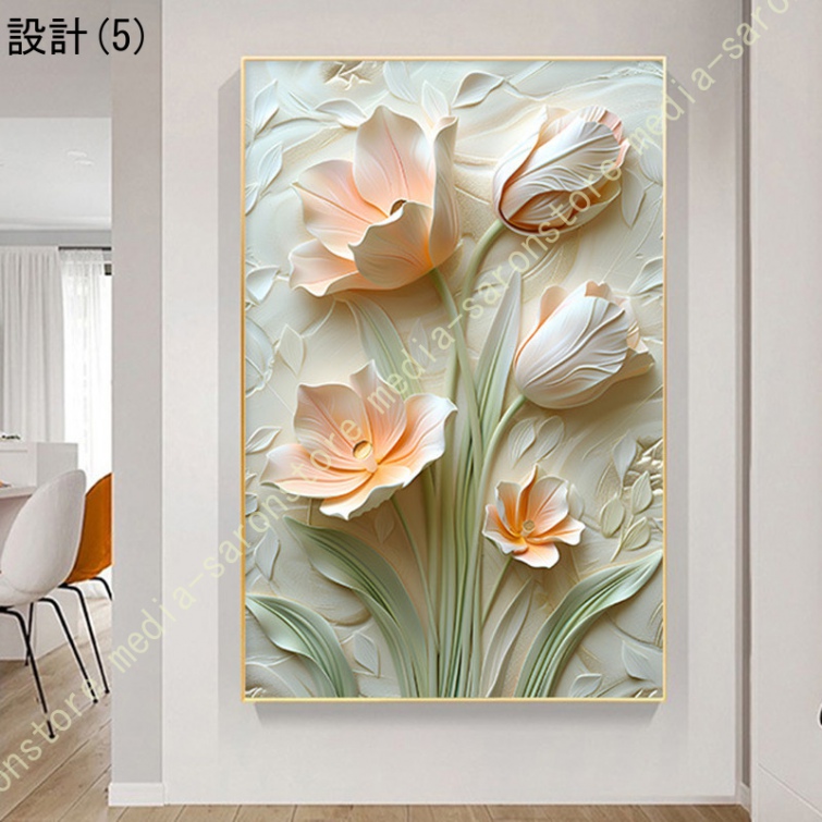 絵画 アートパネル 花 植物 ポスター インテリア モダン 風景画 玄関 壁掛け キャンバス 飾り絵 アートボード 部屋飾り 壁飾り 壁の絵 ソファの背景絵画_5