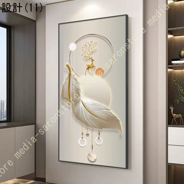 玄関 アートパネル 飾り絵 風水 開運絵画 おしゃれ 風景画 ゴールド