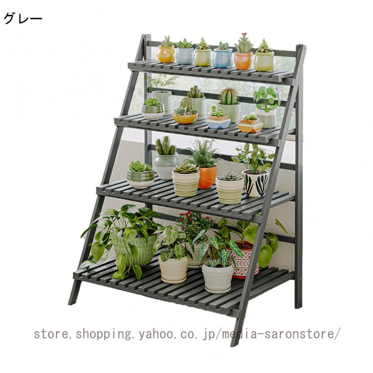 コンソール..フラワースタンド 国産家具 Amazon.co.jp: MJKQ9 プランター台 花台 ブラウン 58*45cm 棚板