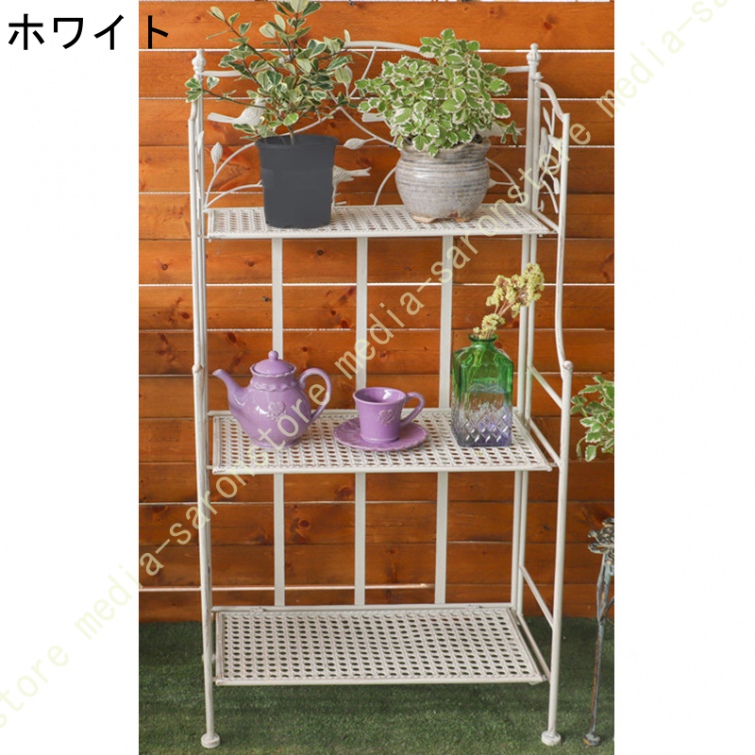 花台 アンティーク 屋外 おしゃれ アイアン フラワースタンド 3段 植木鉢スタンド プランタースタンド 鉢置き 盆栽スタンド シンプル プランター台 屋内 庭