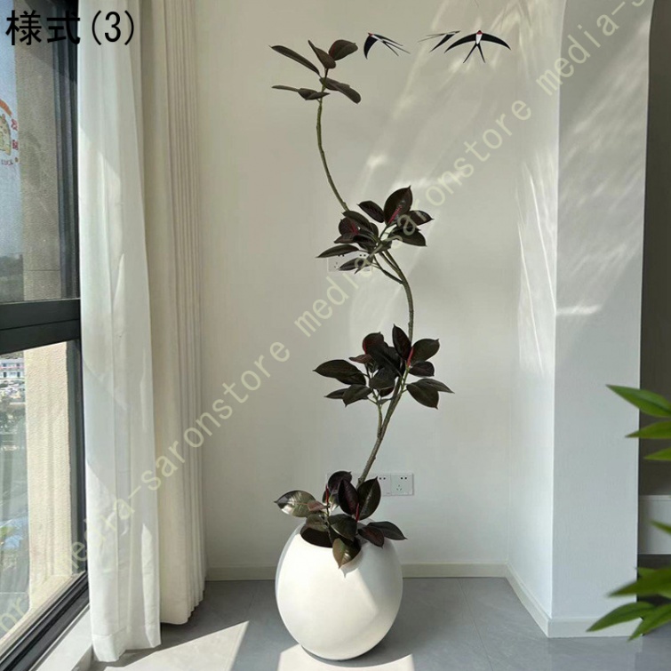 フェイクグリーン インテリア グリーン 人工観葉植物 大型 鉢植え 造花 おしゃれ かわいい オフィス プレゼント フェイク植物 室内 屋外 玄関 リビング_3