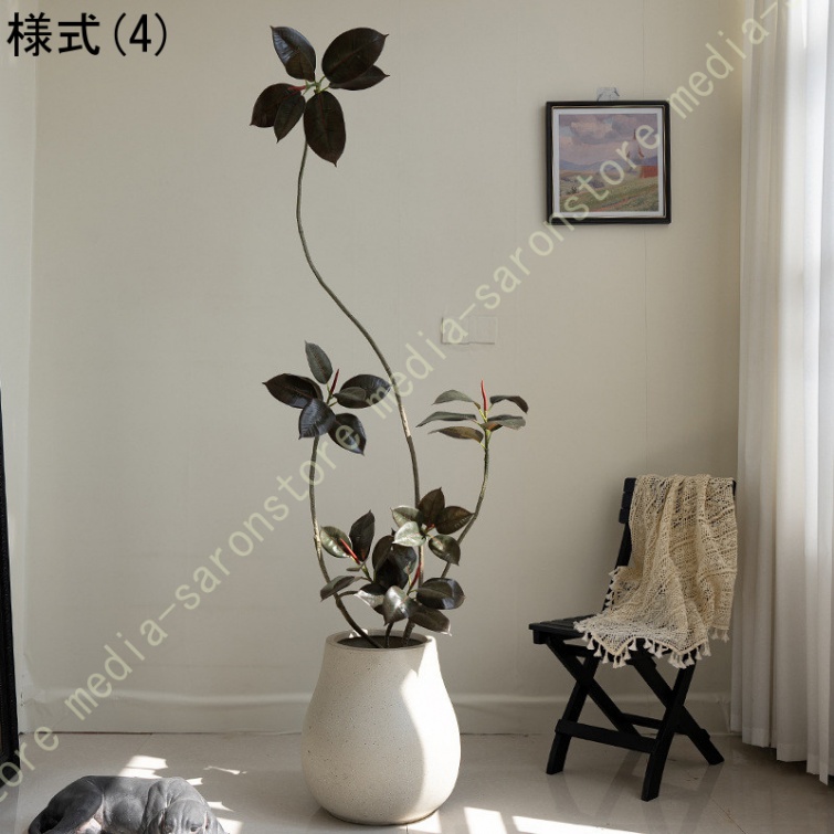 フェイクグリーン インテリア グリーン 人工観葉植物 大型 鉢植え 造花 おしゃれ かわいい オフィス プレゼント フェイク植物 室内 屋外 玄関 リビング_4