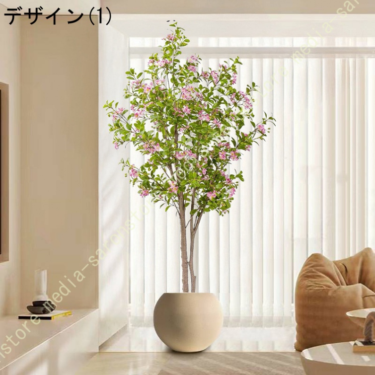 フェイクグリーン リアルな人工植物 室内装飾 大型 屋内 庭 オフィス 玄関ポーチ用 緑の装飾用 人工観葉植物 北欧 ins風 大きい 事務所 インテリア 造花 自宅の画像