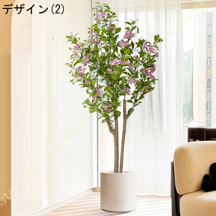 フェイクグリーン リアルな人工植物 室内装飾 大型 屋内 庭 オフィス 玄関ポーチ用 緑の装飾用 人工観葉植物 北欧 ins風 大きい 事務所 インテリア 造花 自宅の画像