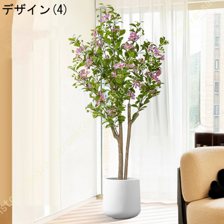 フェイクグリーン リアルな人工植物 室内装飾 大型 屋内 庭 オフィス 玄関ポーチ用 緑の装飾用 人工観葉植物 北欧 ins風 大きい 事務所 インテリア 造花 自宅の画像