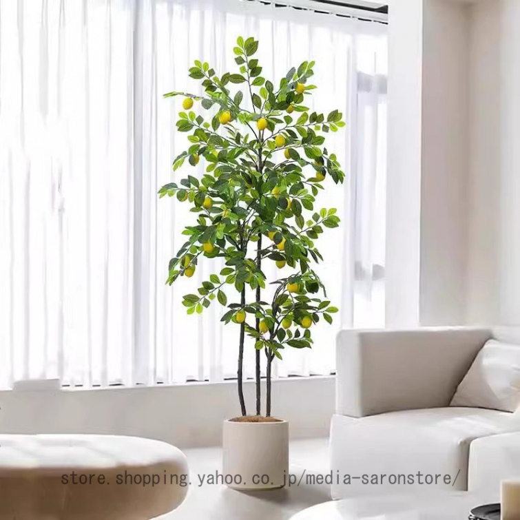 人工観葉植物 大型 造花 人工観葉樹 ガーデン カフェ キッチン ベッドルーム 店舗 エントランス 会議室 ホテル ルーム フェイクグリーン 装飾り お祝い_1