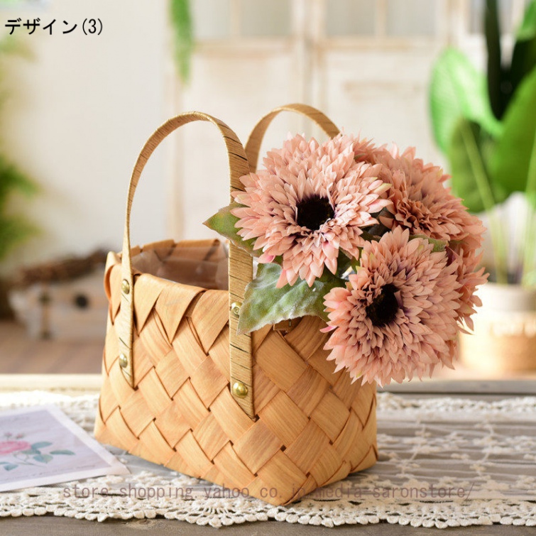 カゴ（人工観葉、フェイクグリーン） | 花、ガーデニング のおすすめ