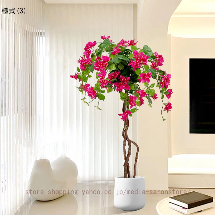 人工観葉植物 大型 フェイクグリーン 本物そっくりの人工植物 人工樹木 インテリアグリーン 観葉樹 植木 世話がない 枯れない 裏庭 屋内 オフィス お祝い 結婚_3
