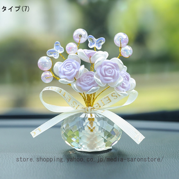 造花 インテリア クリスタル バラ 薔薇 一輪の花 枯れない花 フラワー