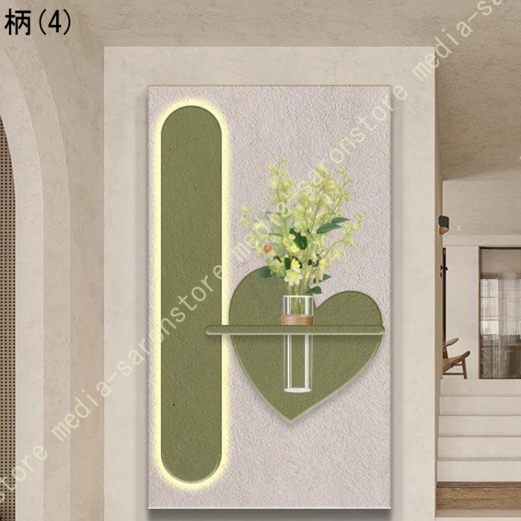無地 壁掛け ウォールアート インテリア 北欧風 砂岩の絵 透明花瓶付き オフィス カフェ ソファ背景 リビング ルーム飾り 店舗ディスプレイ 多機能 簡単DIY_4