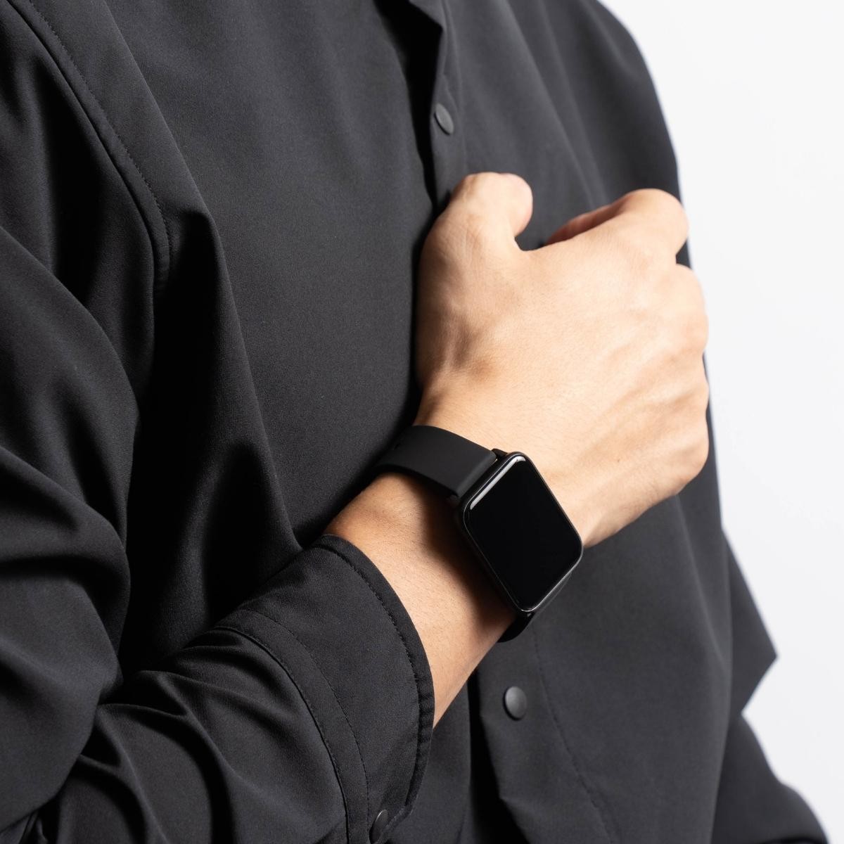 スマートウォッチ シリコン 替えベルト 20mm（留め具シルバー） MedicTec catcher1対応  他社製品 Xiaomi Redmi Watch Huawei対応｜medictec｜02