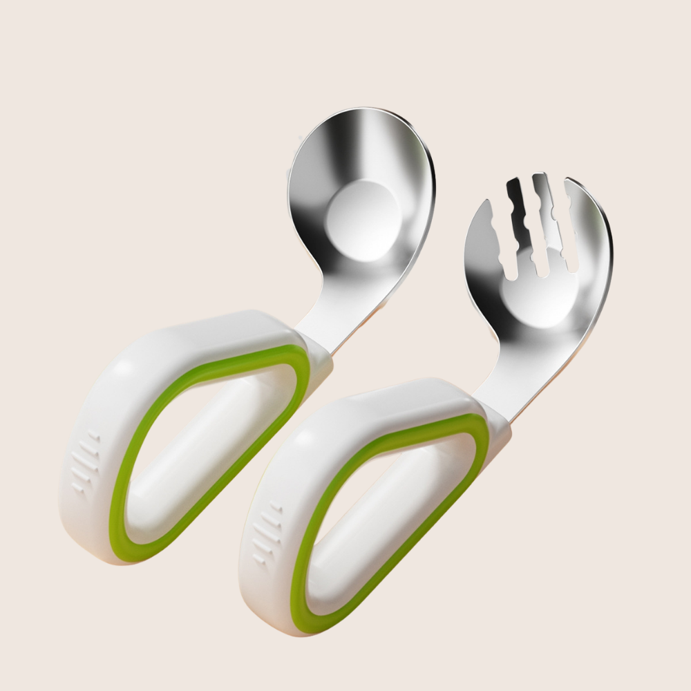 キッズカトラリー スプーンフォーク 食洗機対応 ２点セット カトラリー スプーンフォークセット 子供用 赤ちゃん ベビー キッズ 握りやすい 持ち運び ケース付き |  | 04