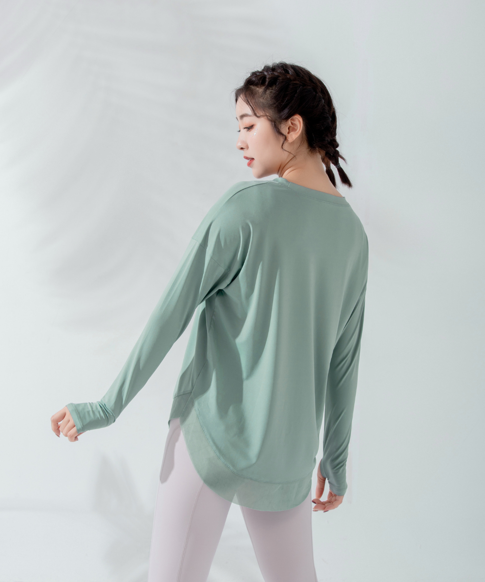 ヨガウェア ランニングウェア ヨガ ホットヨガ トレーニング トップス トップス ジョギング ピラティスウェア 長袖 オールシーズン 伸縮 ストレッチ |  | 03