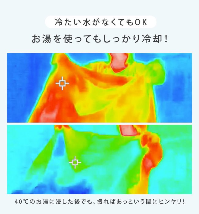 [メール便送料無料]冷感ポンチョ {3}【-1...の詳細画像5