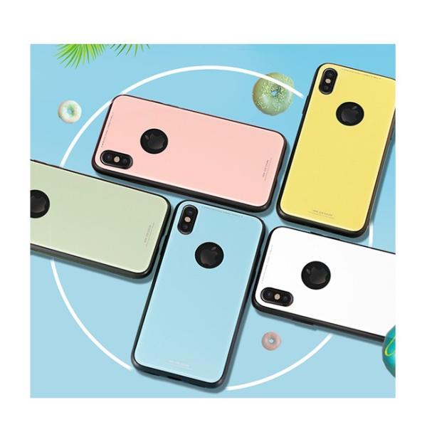 [メール便送料無料] Azure Stone Series 背面ガラスケース {3}【iPhoneケース ケース カバー 背面 ガラス アイフォン iPhone 強化ガラス】｜meets｜15