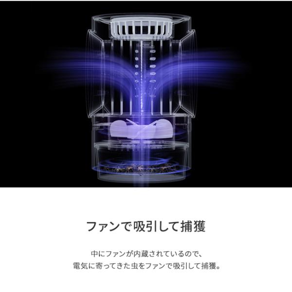 [宅配便送料無料]  USB電源 電撃/吸引殺虫器 BP31【電撃殺虫器 吸引式捕虫器 小型 USB 蚊取り器 電気 吸引 電撃 UV光源誘引式 コバエ 小バエ 蚊 屋内 虫除け】 |  | 05
