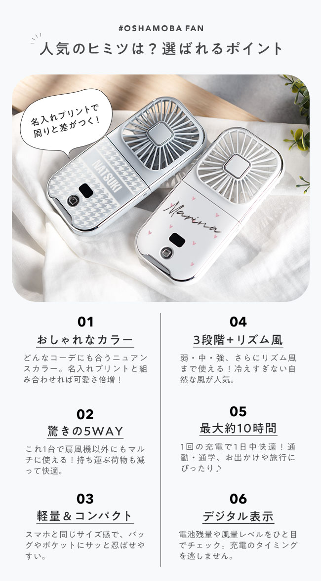首掛け扇風機,首掛け,ハンディファン,5way,モバイルバッテリー,スマホスタンド,Type-C,デジタル表示,