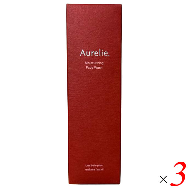 Aurelie. オレリーモイストフェイスウォッシュ3個セット 4/1(水)限定！ポイント+3%！】Aurelie オレリー モイストフェイス