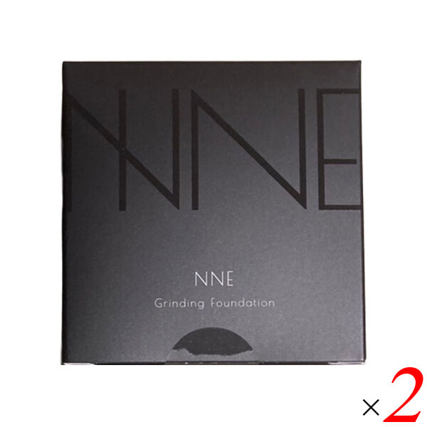 NNE グラインディングファンデーション 14g 2個セット ケース付