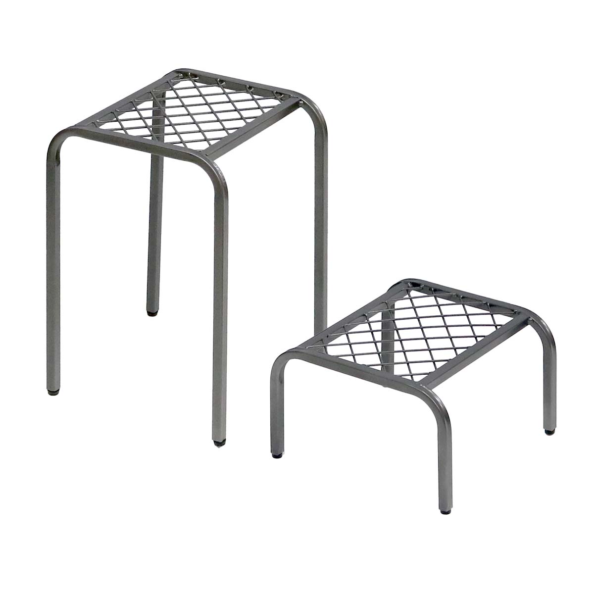 アイアンプランタースタンド「TWILL」(ツイル) ハイロー 2点セット TW010-2PS |  | 02