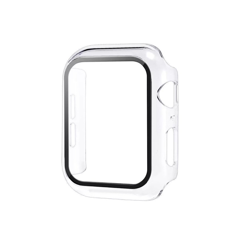 アップルウォッチ Apple Watch ケース カバー 保護ケース ガラスフィルム 一体型  全面保護 衝撃吸収 38mm 40mm 42mm 44mm
