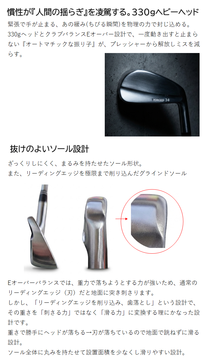 広田ゴルフ 秘密のアプローチ兵器 軟鉄鍛造 ハンドメイド フォージド C
