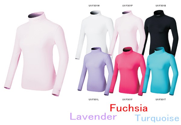 アンダーウェア 体感温度 -3度 UPF50+ メガゴルフ 夏の雪  MEGA Golf Snow of Summer UnderWear UV-F301 冷感 UV 日焼け 能性ウェア ネコポス対応 |  | 08
