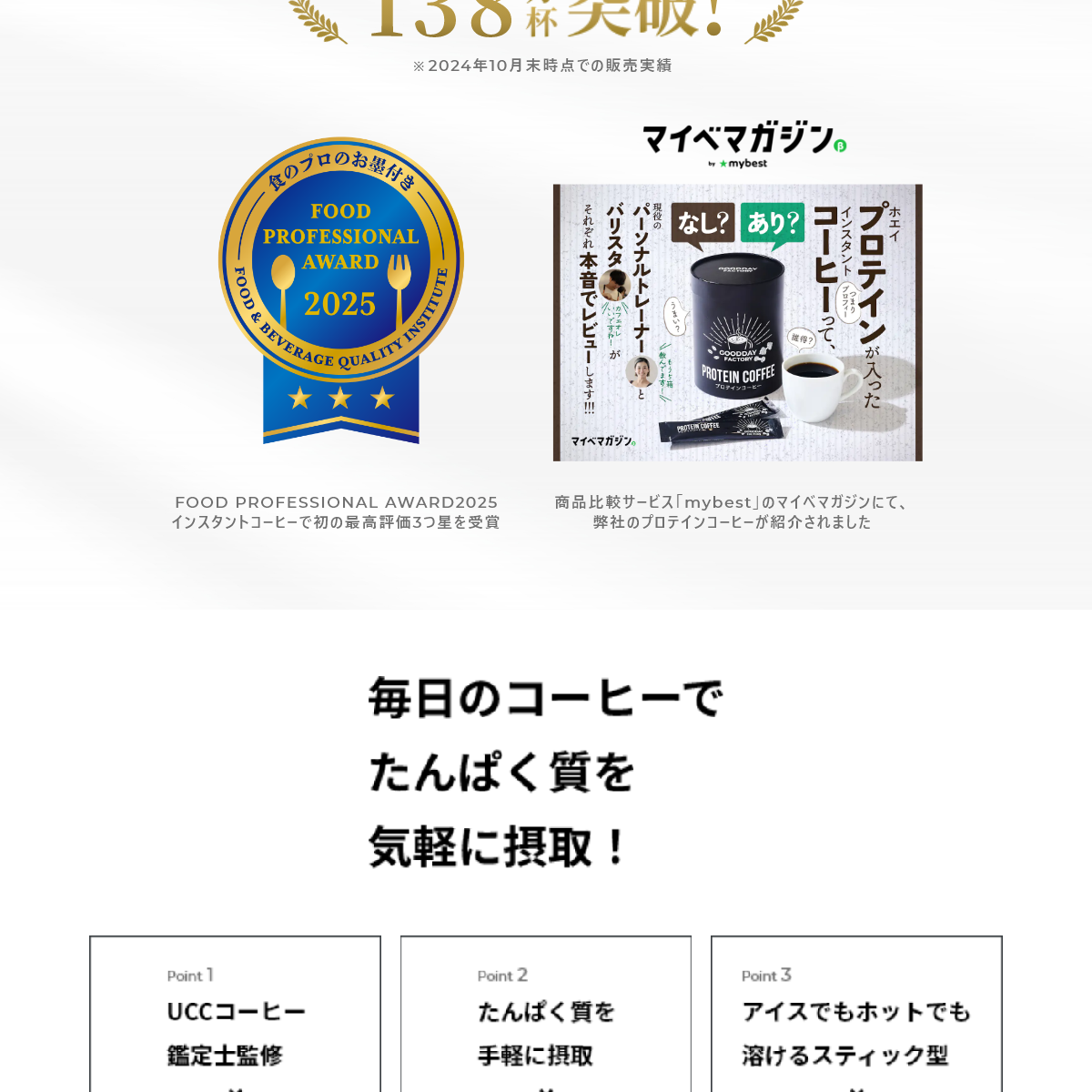 プロテインコーヒー