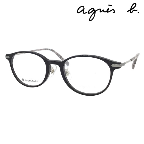 agnes b. アニエスベー メガネ 50-0097 C01/C02/C03 48mm FLEXETATE ボストン 3color｜megane-hayami｜04